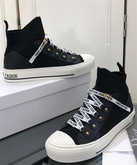 black dior sneakers womens|christian Dior high cut sneakers.